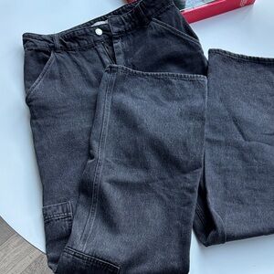 H&M High-Rise Women's Black Jeans